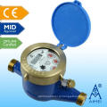 Mediador Certificado Multi Jet Liquid Sealed Water Meter